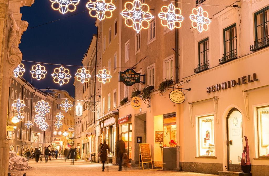 Cityhotel Junger Fuchs Salzburg Buitenkant foto